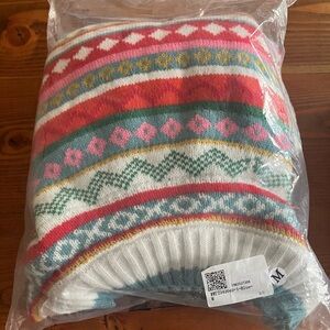 Women’s Crewneck Fair Isle Sweater - Multicolor